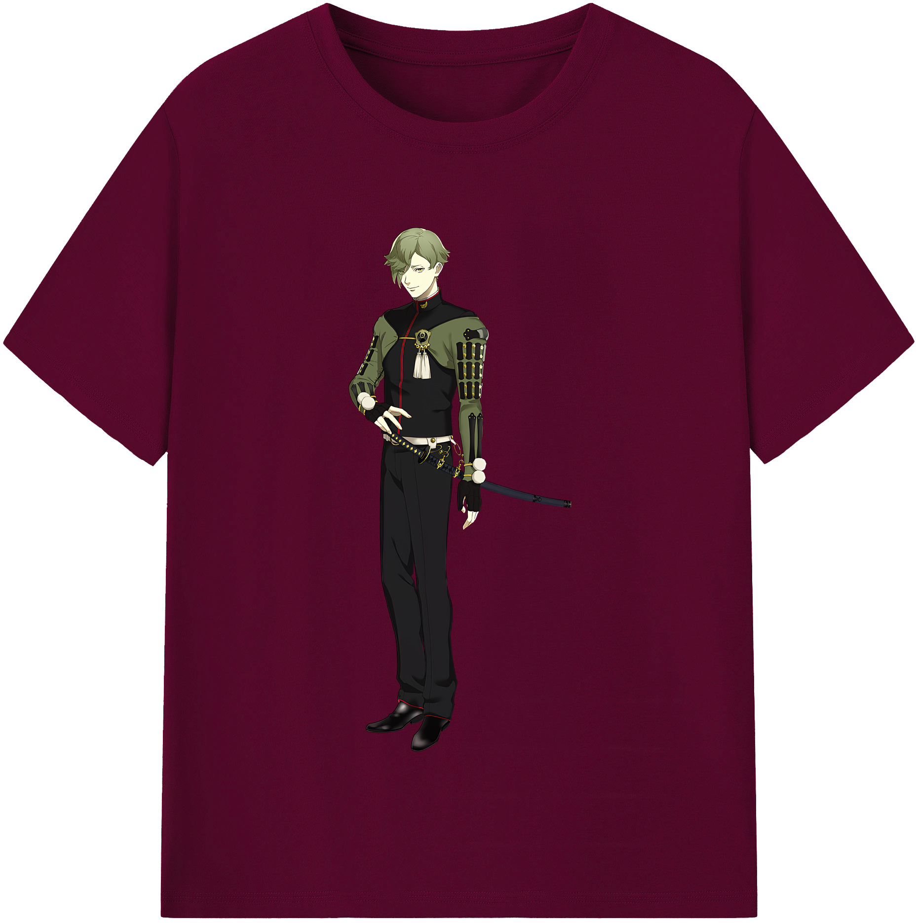 （画像用） 刀剣乱舞 Touken Ranbu レディースカジュアルプリントTシャツ（綿100％）